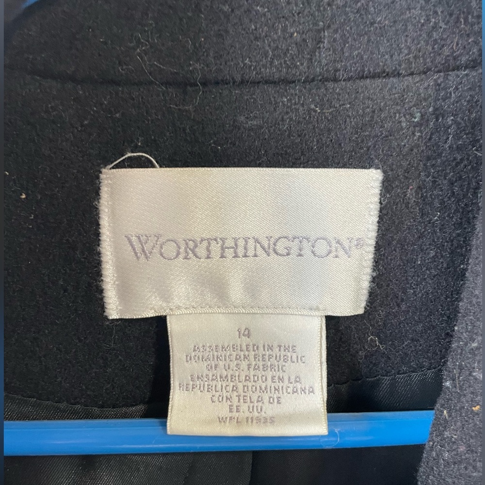 Worthington Women’s pea coat. Size 14 - Picture 2 of 2